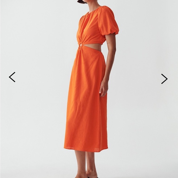 Midi summer dress - never worn - Picture 5 of 6